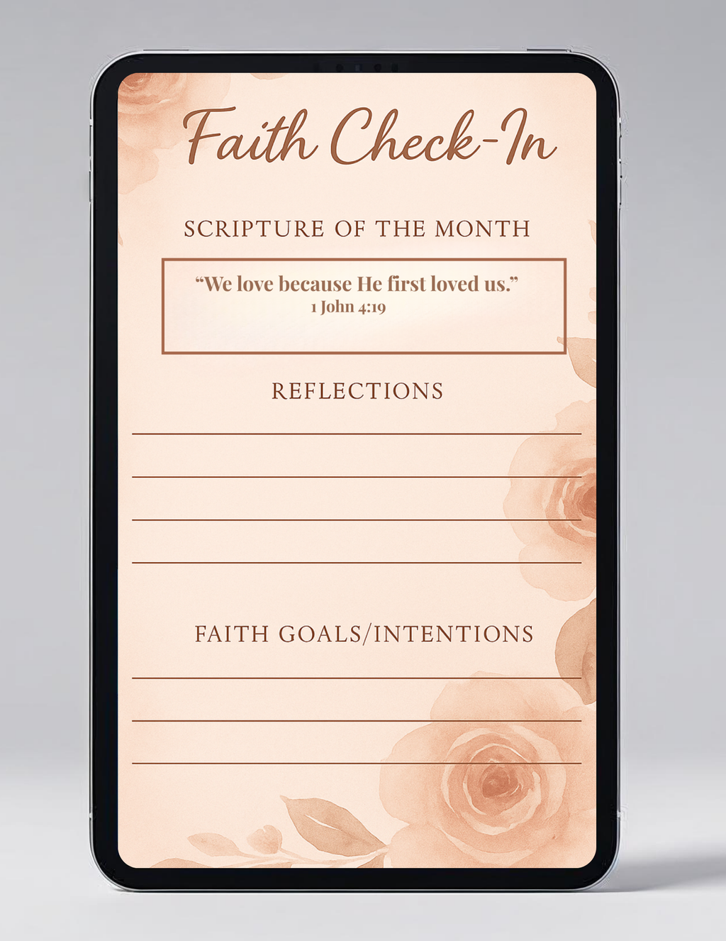 A Year of Grace: A Scripture-Inspired 2026 Planner