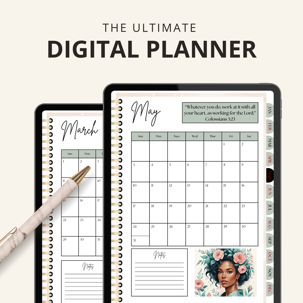 A Year of Grace: A Scripture-Inspired 2026 Planner