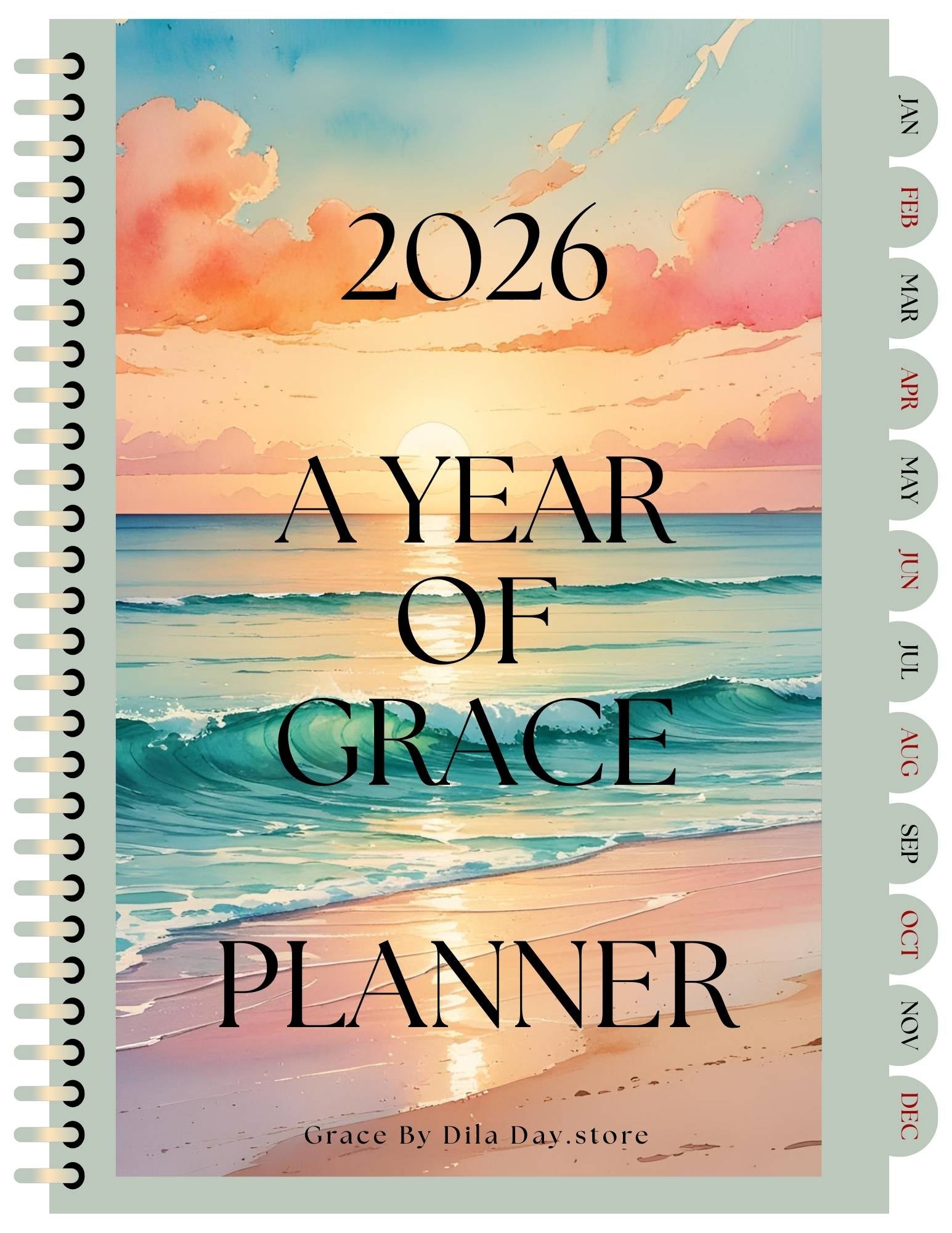 A Year of Grace: A Scripture-Inspired 2026 Planner
