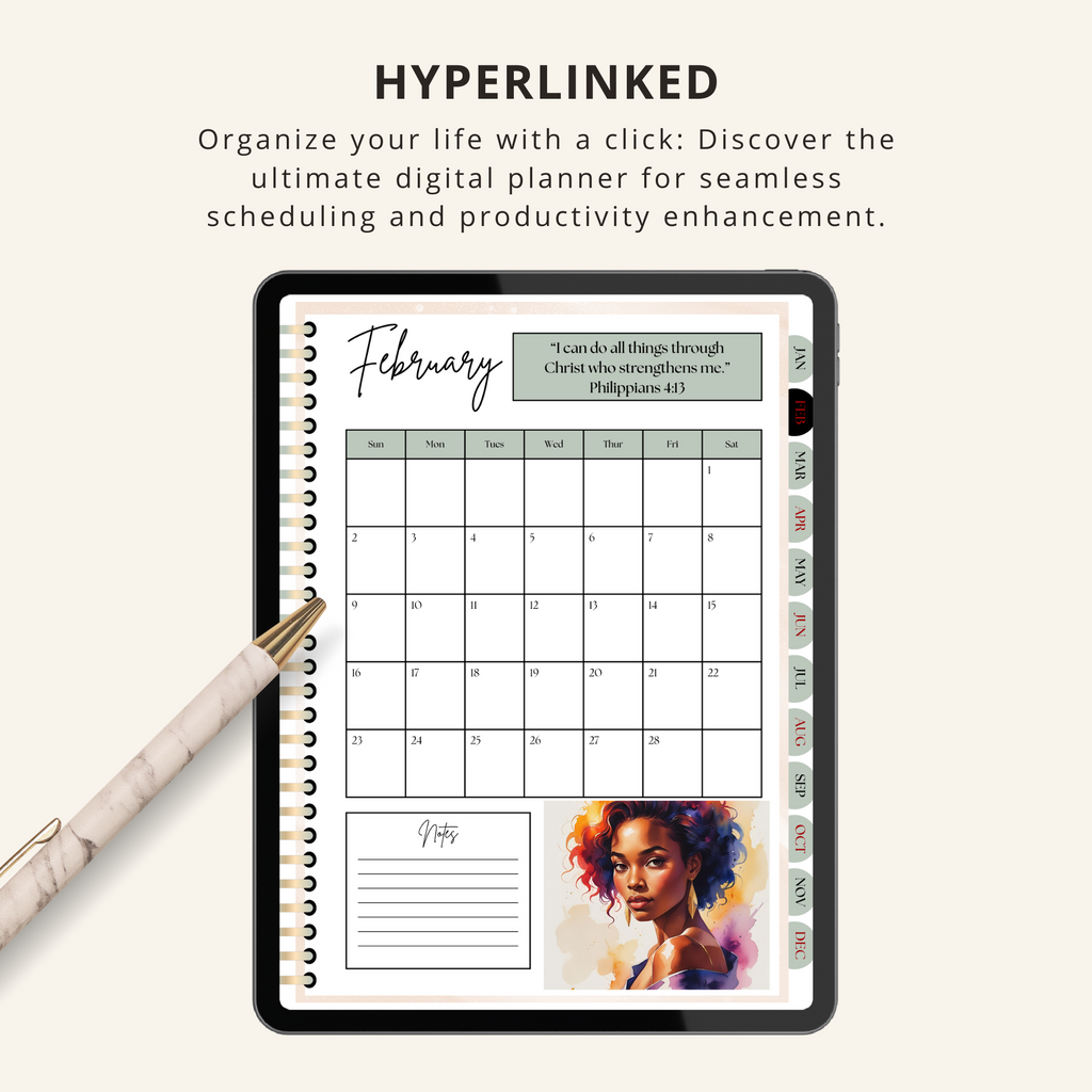 A Year of Grace: A Scripture-Inspired 2026 Planner