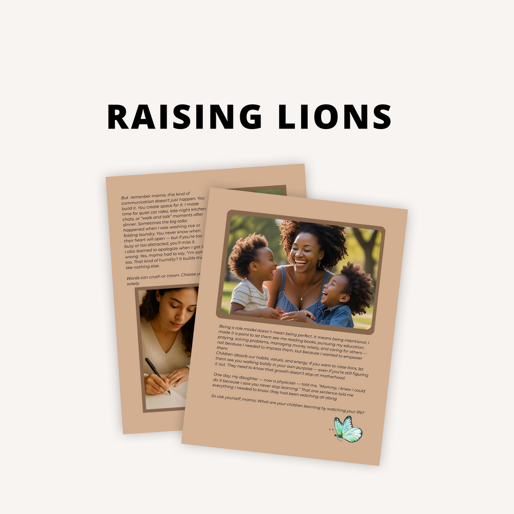Raising Lions: A Guide to Raising Confident, Resilient Kids in Today’s World