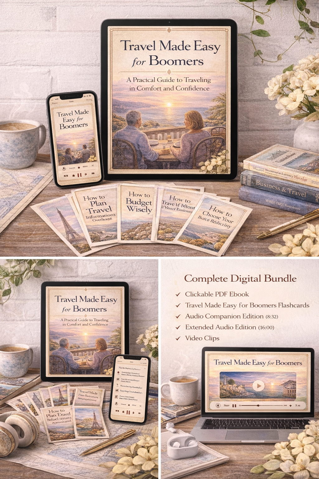 Travel Made Easy For Boomers-A Simple, Confidence-Building Guide to Exploring the World with Comfort and Peace of Mind