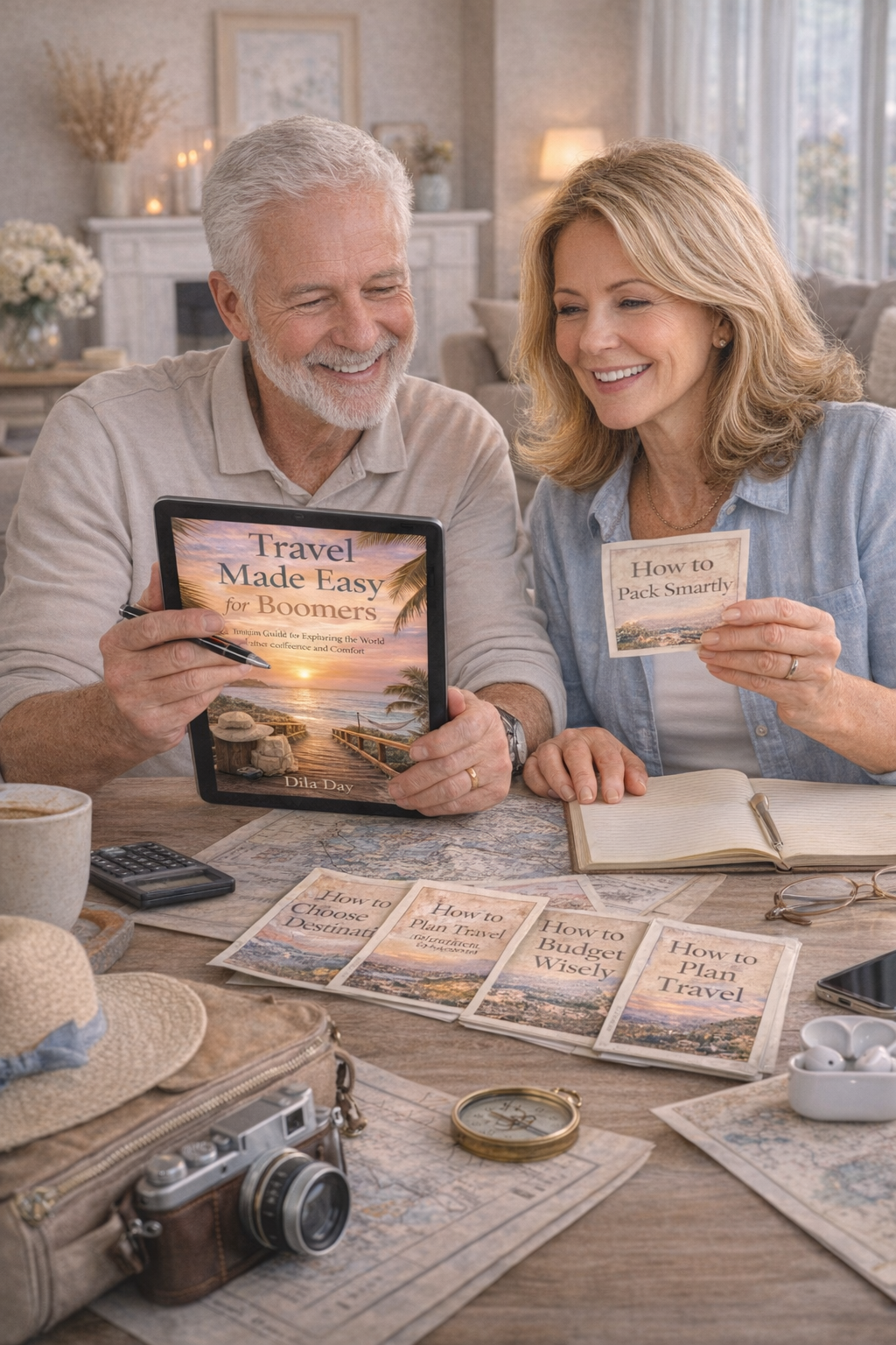 Travel Made Easy For Boomers-A Simple, Confidence-Building Guide to Exploring the World with Comfort and Peace of Mind