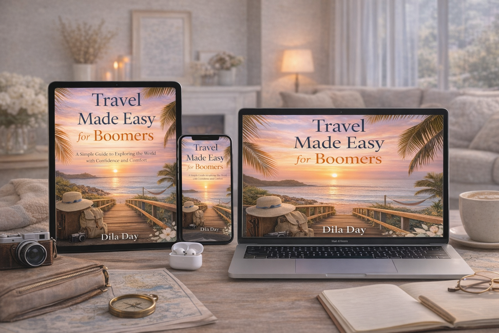Travel Made Easy For Boomers-A Simple, Confidence-Building Guide to Exploring the World with Comfort and Peace of Mind