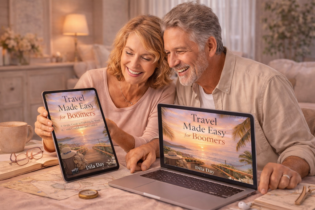 Travel Made Easy For Boomers-A Simple, Confidence-Building Guide to Exploring the World with Comfort and Peace of Mind