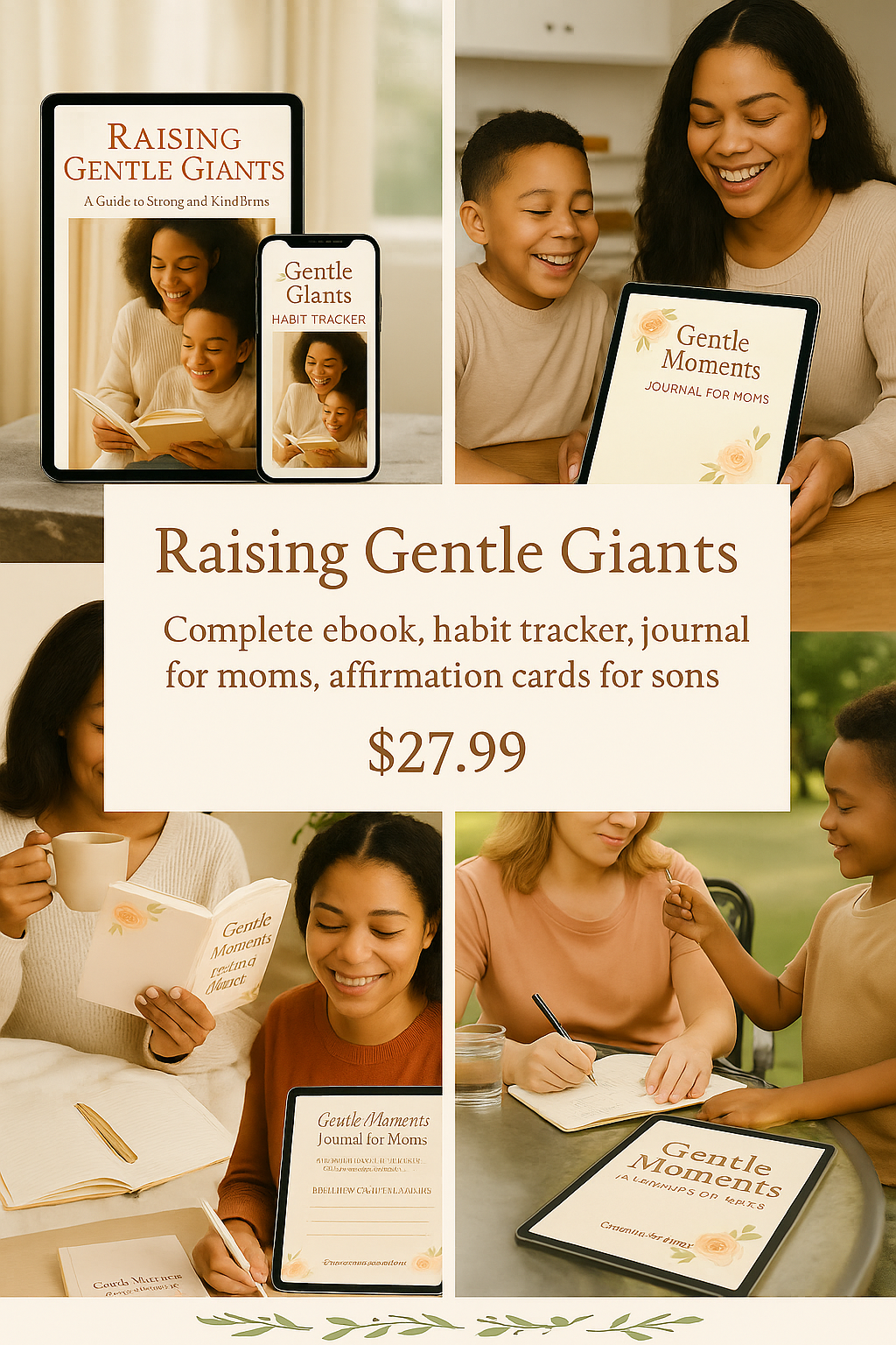 Raising Gentle Giants Complete Bundle – Faith-Filled Tools to Raise Strong and Kind Sons