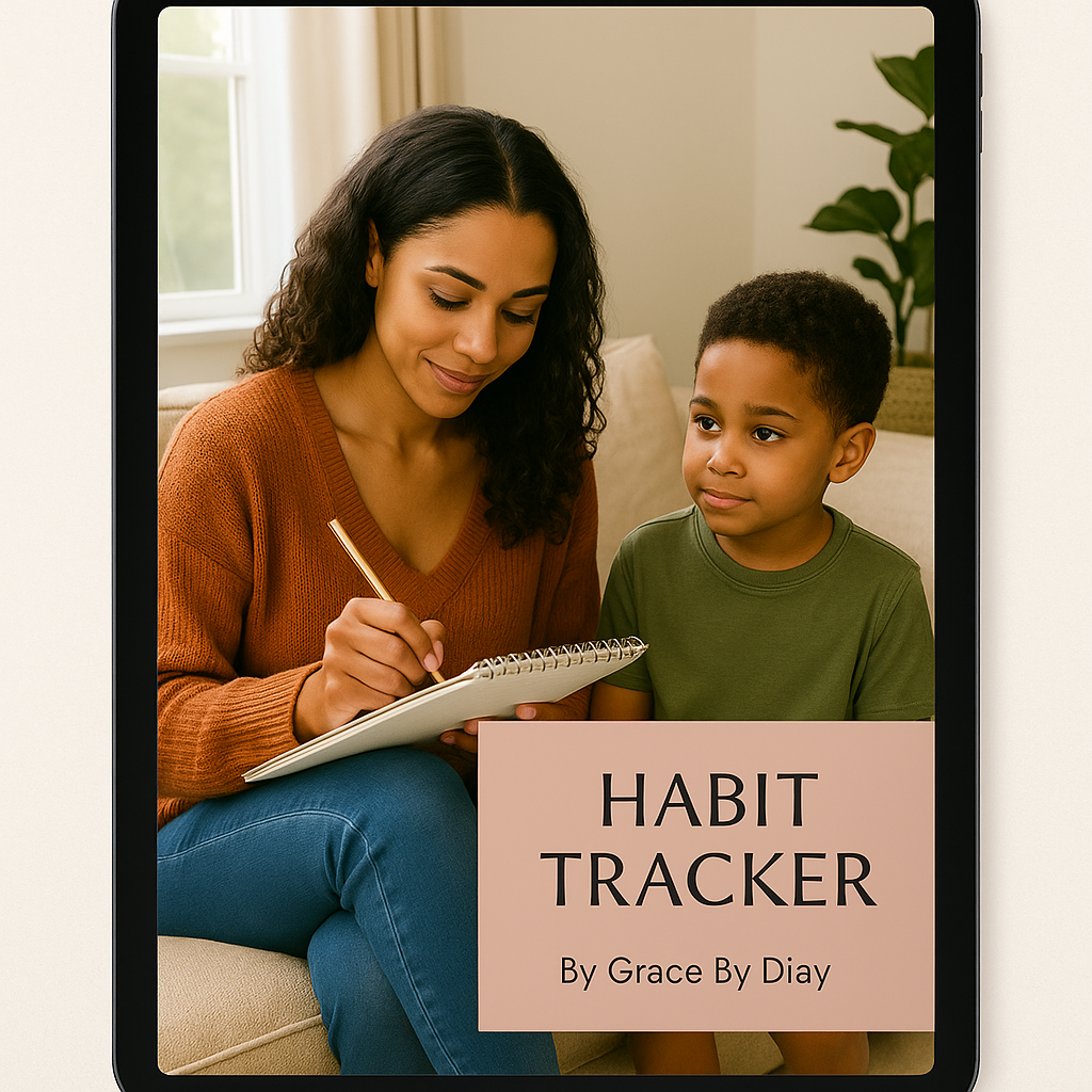 Gentle Giants Habit Tracker: Simple, faith-filled habits for raising strong and kind sons