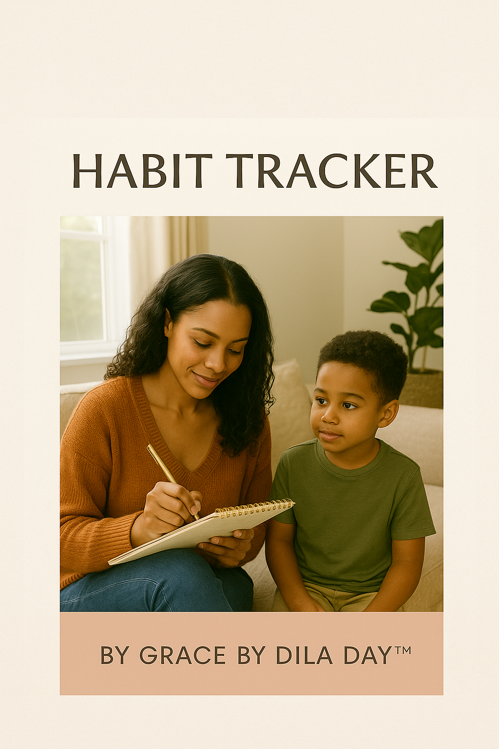 Gentle Giants Habit Tracker: Simple, faith-filled habits for raising strong and kind sons