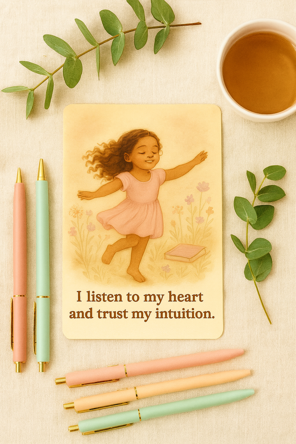 30 Daily Lunchbox Affirmation Cards for Strong & Kind Girls