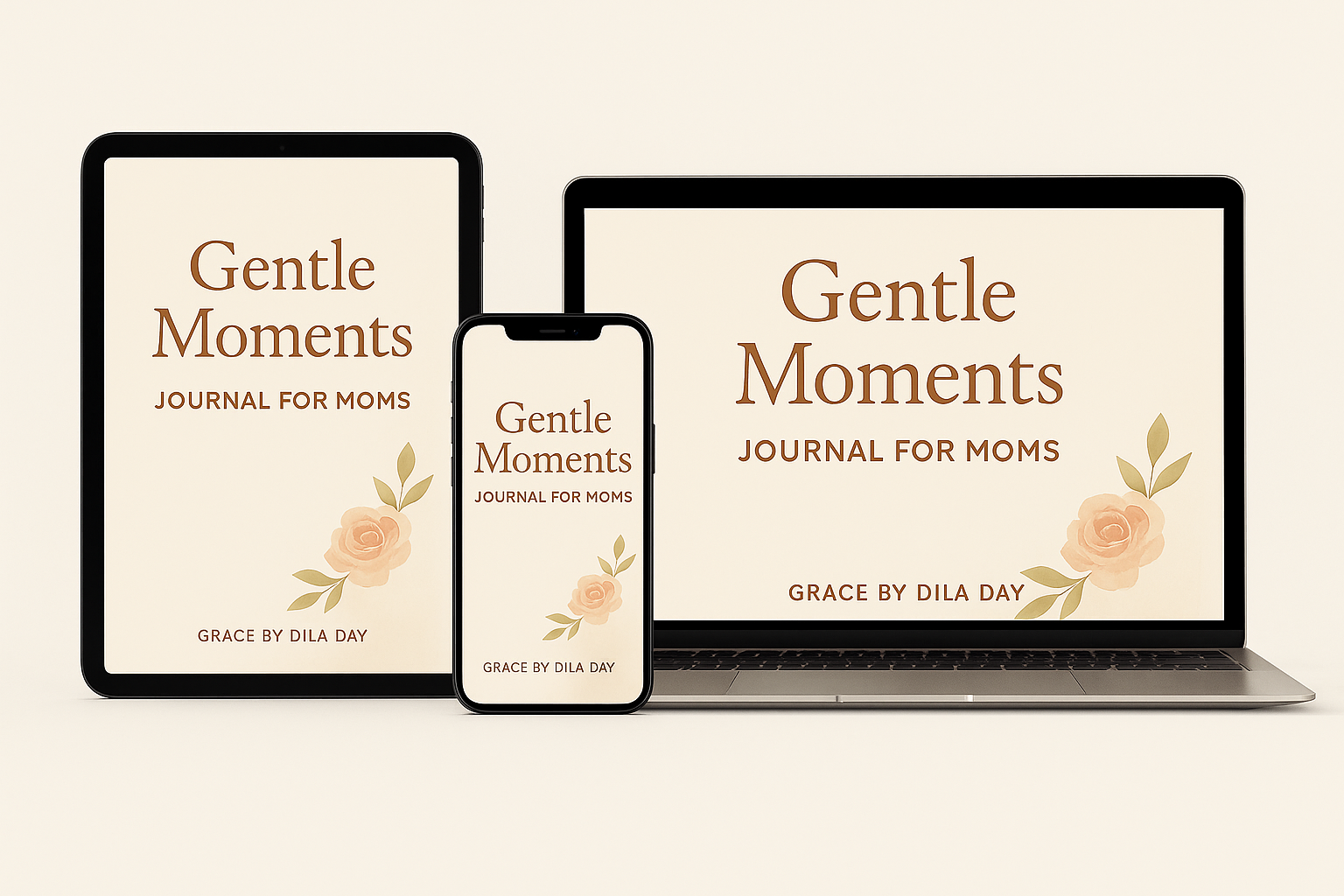 Gentle Moments Journal for Moms A guided faith-filled journal for mothers raising sons with grace and strength