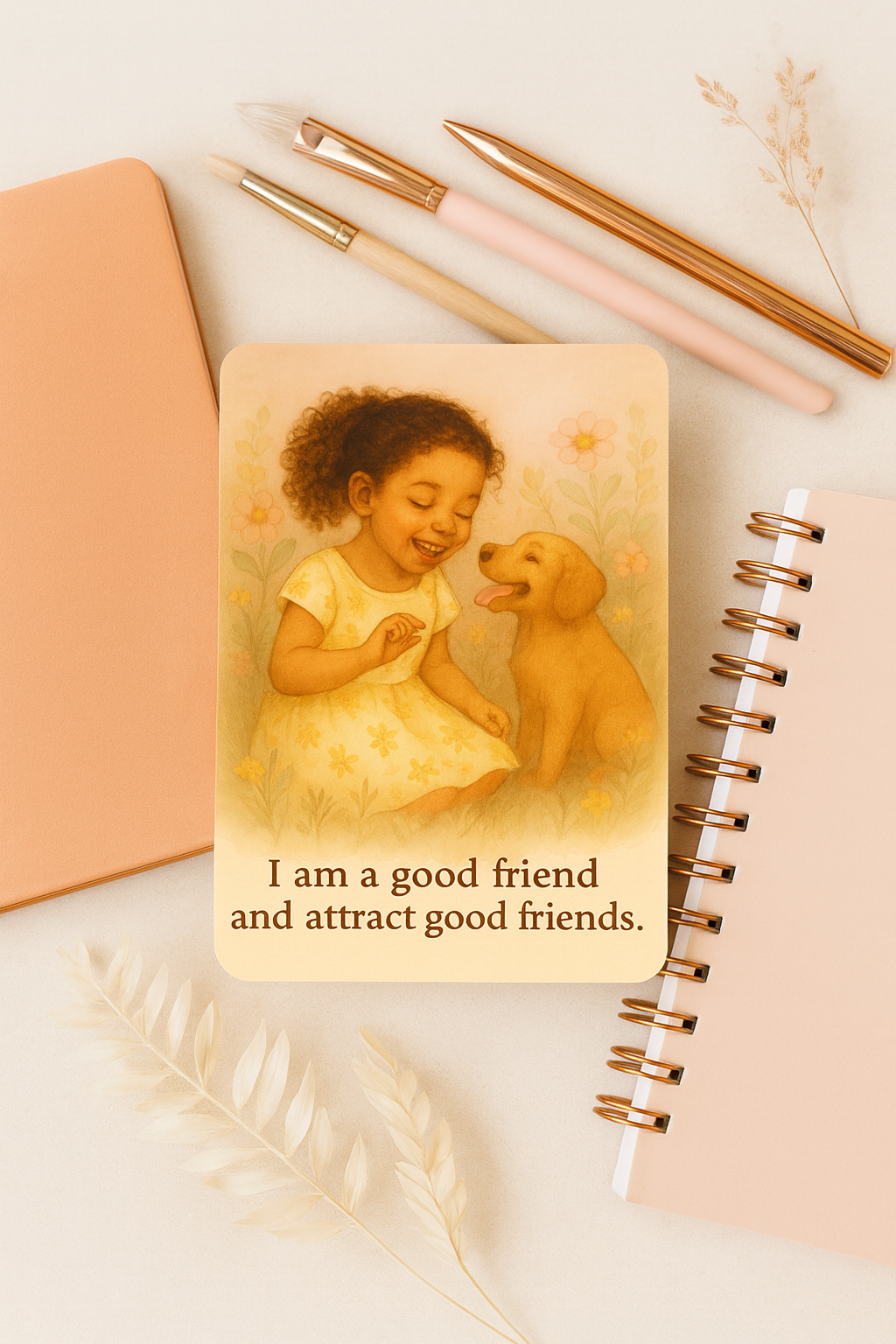 30 Daily Lunchbox Affirmation Cards for Strong & Kind Girls