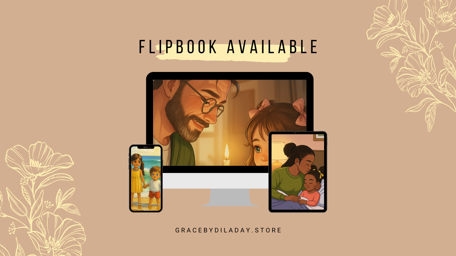 Grace Garden Tales: A Collection of Bedtime Stories  Digital Storybook for Kids | Ages 3–7 | Heartwarming Bedtime Stories