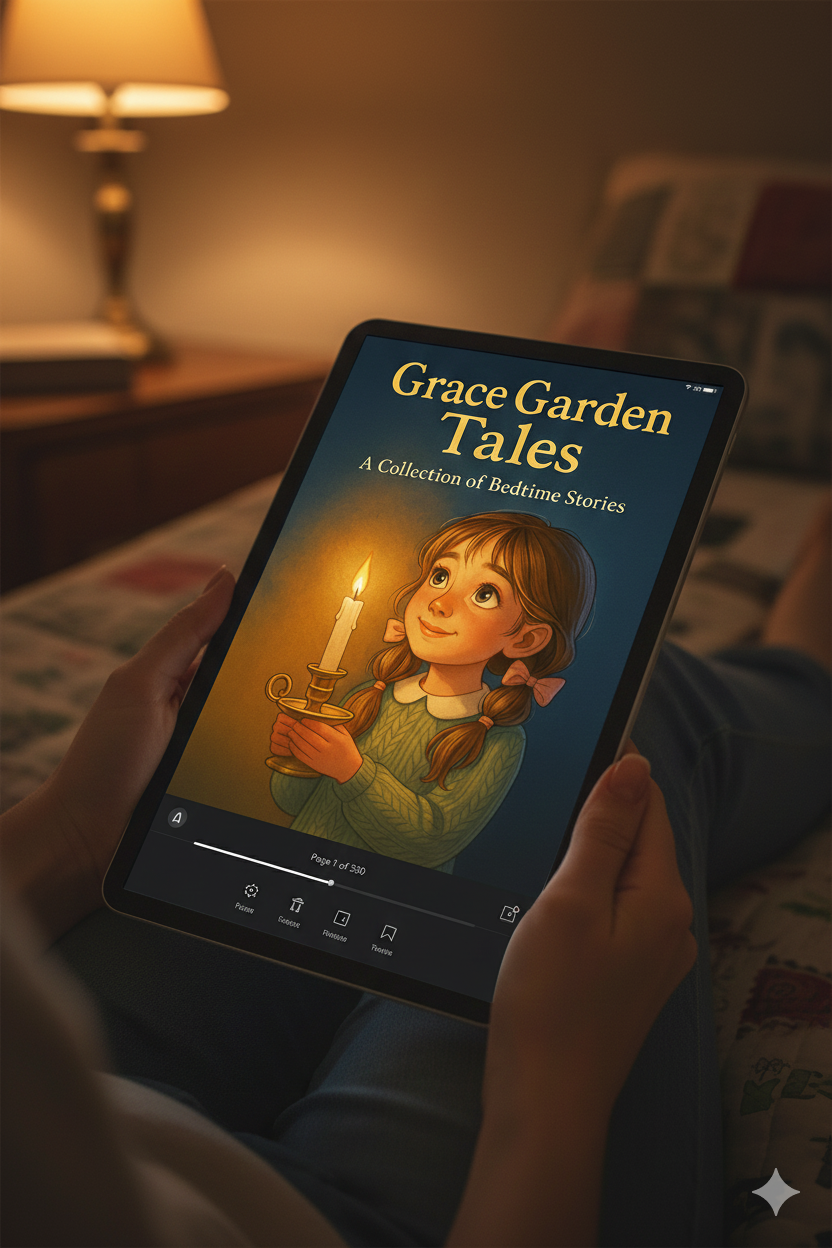 Grace Garden Tales: A Collection of Bedtime Stories  Digital Storybook for Kids | Ages 3–7 | Heartwarming Bedtime Stories